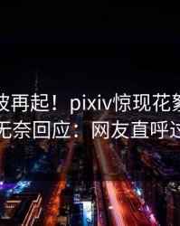 最新风波再起！pixiv惊现花絮，神秘人无奈回应：网友直呼过瘾