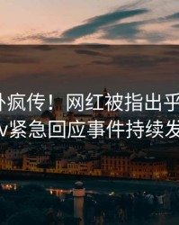 昨晚八卦疯传！网红被指出乎意料，pixiv紧急回应事件持续发酵