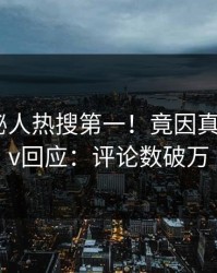 刚刚神秘人热搜第一！竟因真相，pixiv回应：评论数破万