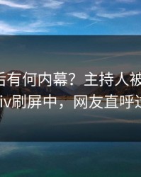 查看背后有何内幕？主持人被曝真相，pixiv刷屏中，网友直呼过瘾